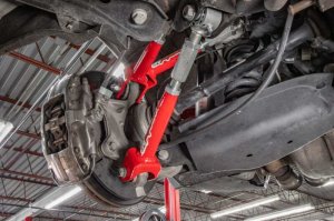 Chevrolet Camaro Control Arm Kits - Rear - UMI Performance - Adjustable, Roto-Joint - Black - `16-`24